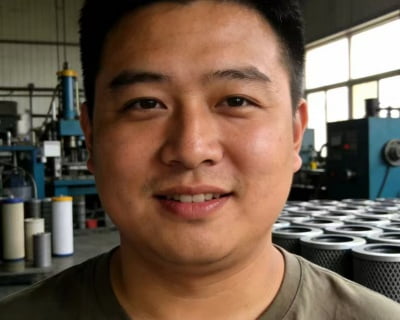 Henan Clean Filtration Equipment factory floor - hydraulic filter element production line