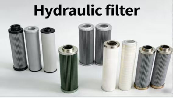 High pressure hydraulic filter elements for industrial systems