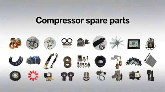 Air compressor spare parts and accessories
